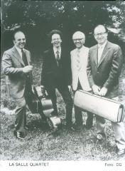 Photographs of the LaSalle Quartet