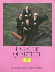 "LaSalle Quartet Disography" - Deutsche Grammophon